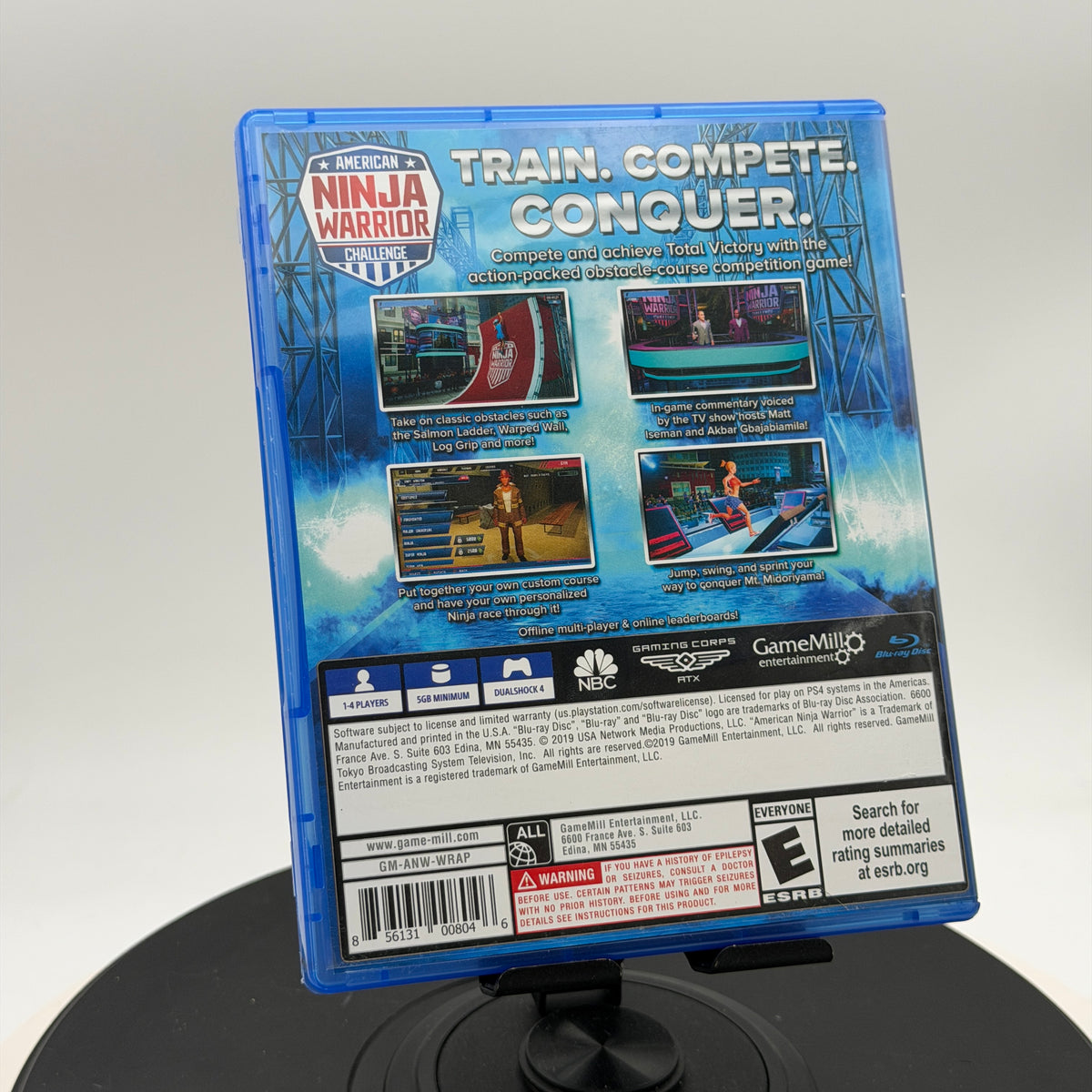 American Ninja Warrior Challenge PlayStation 4 PS4 - Used With Box