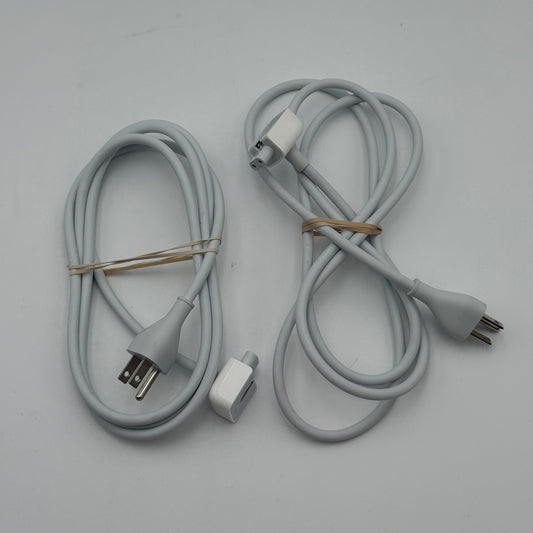 Apple A1 2.5A 125V MacBook MagSafe 6 FT Power Adapter Cord  Lot of 2- Used