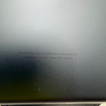 Apple MacBook Air 13-inch M3 A3113 2024 16GB 256GB 100% Bat