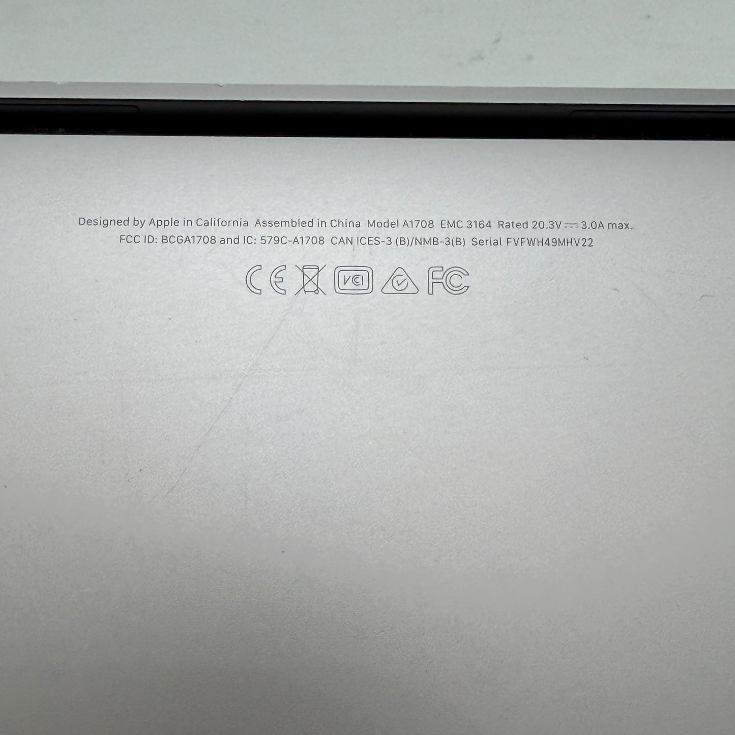 Apple MacBook Pro 13" A1708 2017 Laptop - Core i5, 8GB RAM, 128GB SSD
