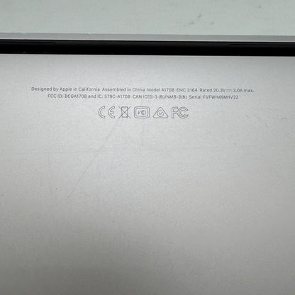 Apple MacBook Pro 13" A1708 2017 Laptop - Core i5, 8GB RAM, 128GB SSD