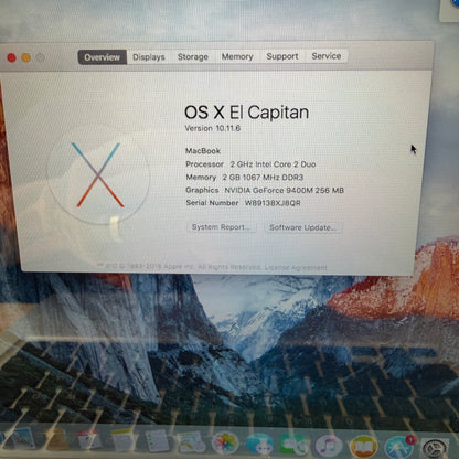Apple MacBook Pro 2009 2GB RAM 128GB Silver Laptop A1278 OS X