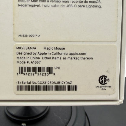 Apple Magic Mouse A1657 White