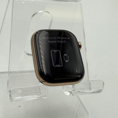 Apple Watch Series 10 Titanium Gold GPS + Cellular 46MM w/ Milanese Loop Unlocked