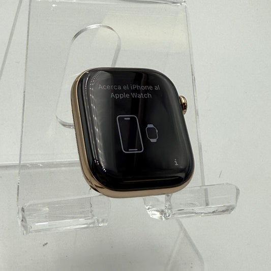 Apple Watch Series 10 Titanium Gold GPS + Cellular 46MM w/ Milanese Loop Unlocked