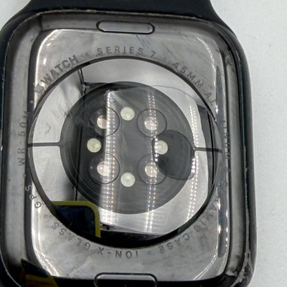 Apple Watch Series 7 GPS A2474 45mm Midnight Aluminum Smart Watch