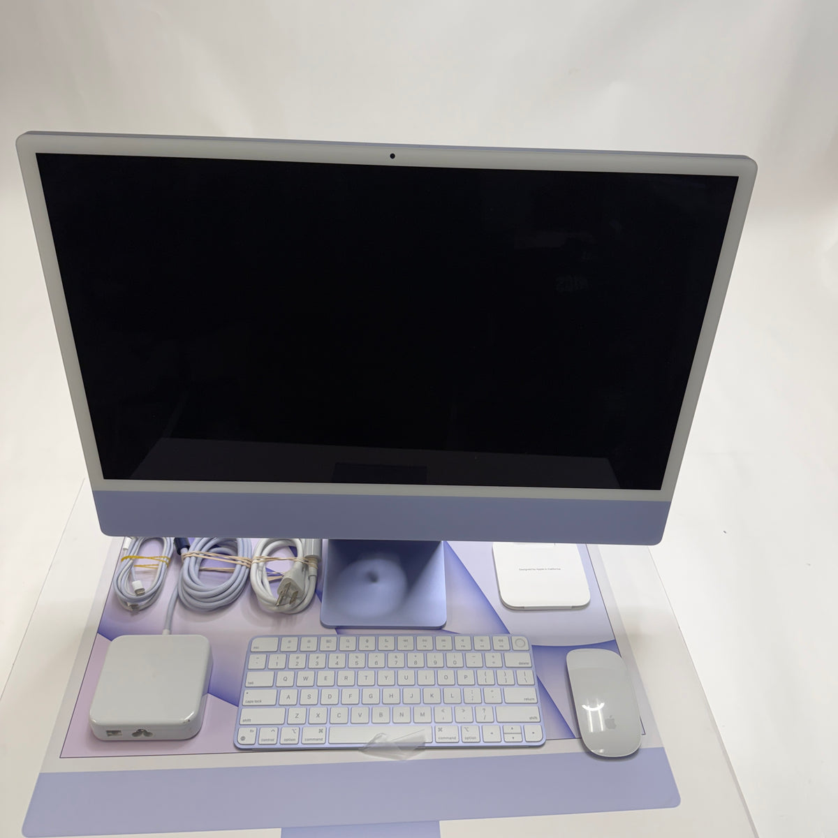 Apple iMac 24" M1 A2438 2021 Desktop Computer - Purple