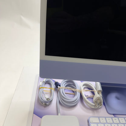 Apple iMac 24" M1 A2438 2021 Desktop Computer - Purple