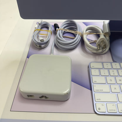 Apple iMac 24" M1 A2438 2021 Desktop Computer - Purple