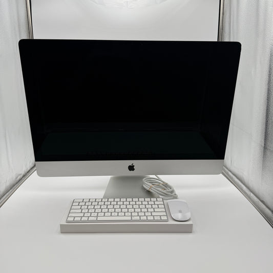 Apple iMac 27-Inch 5k Retina 2019 - 2TB SSD, Core i5, Wireless Keyboard/Mouse Chipped Screen