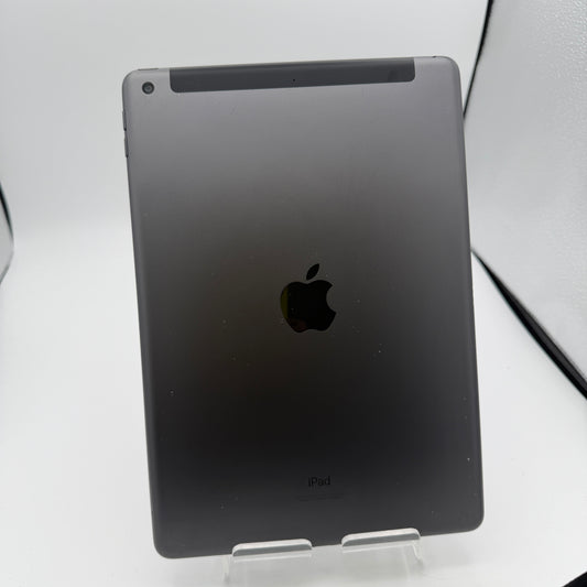 Apple iPad 9th Gen A2603 64GB WiFi + Cellular Unlocked Space Gray CRACKED GLASS