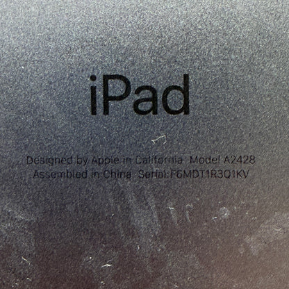 Apple iPad (8th Gen) A2428 2020 32GB Space Gray WiFi Used - B