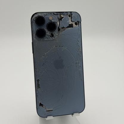 Apple iPhone 13 Pro Max 128GB Blue Unlocked Broken for Parts