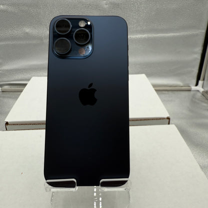Apple iPhone 15 Pro Max - Used - 256GB - Blue - Unlocked - Bad Front Camera