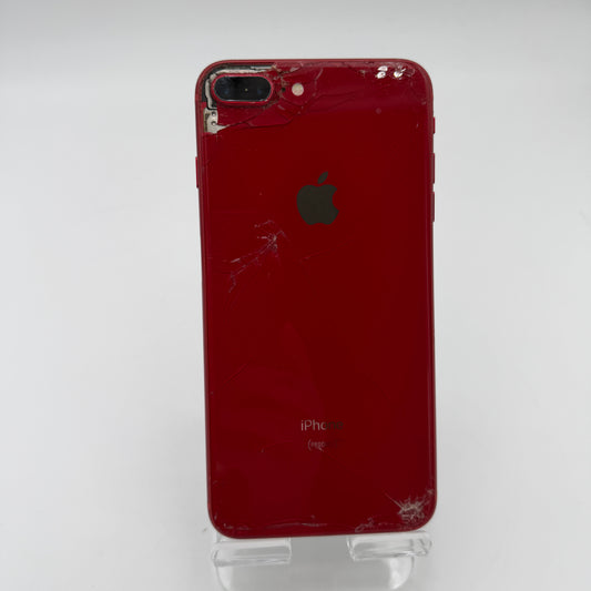 Apple iPhone 8 Plus 64GB Unlocked Red Cracked  MRTG2LL/A