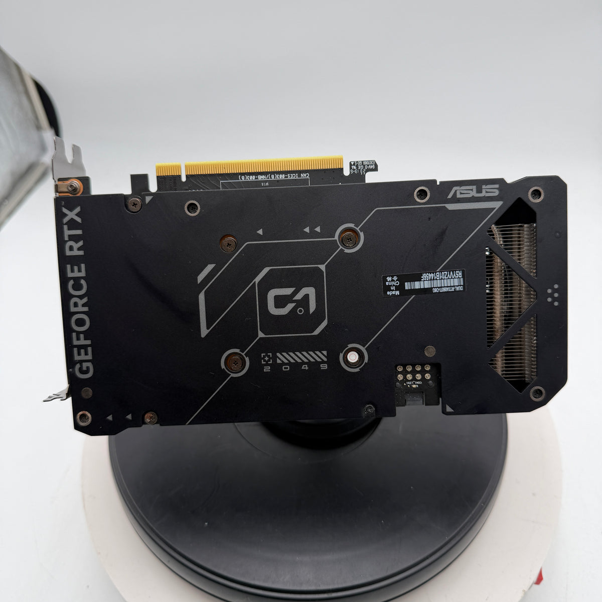 Asus Dual GeForce RTX Ti OC Edition 8GB GDDR6 Graphics Card Black