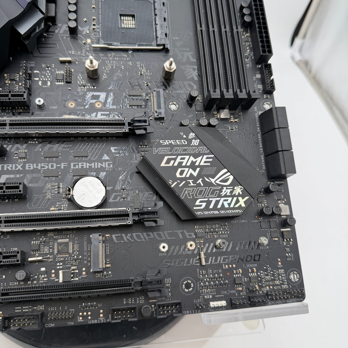 Asus ROG STRIX B450-F GAMING II AM4 ATX AMD DDR4 Motherboard - Used