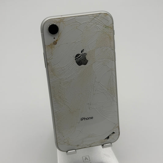 Unlocked  Apple iPhone XR 64GB White READ