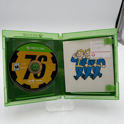 Xbox One Fallout 76 Video Game with Box Black