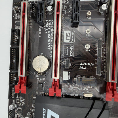 Gigabyte GA-z170X Gaming 3 Mother Board For Parts Or Repair