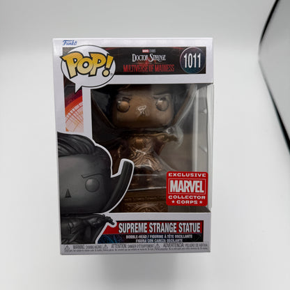 Funko Pop! Marvel Studios Supreme Strange Statue #1011 MCC Exclusive Vinyl