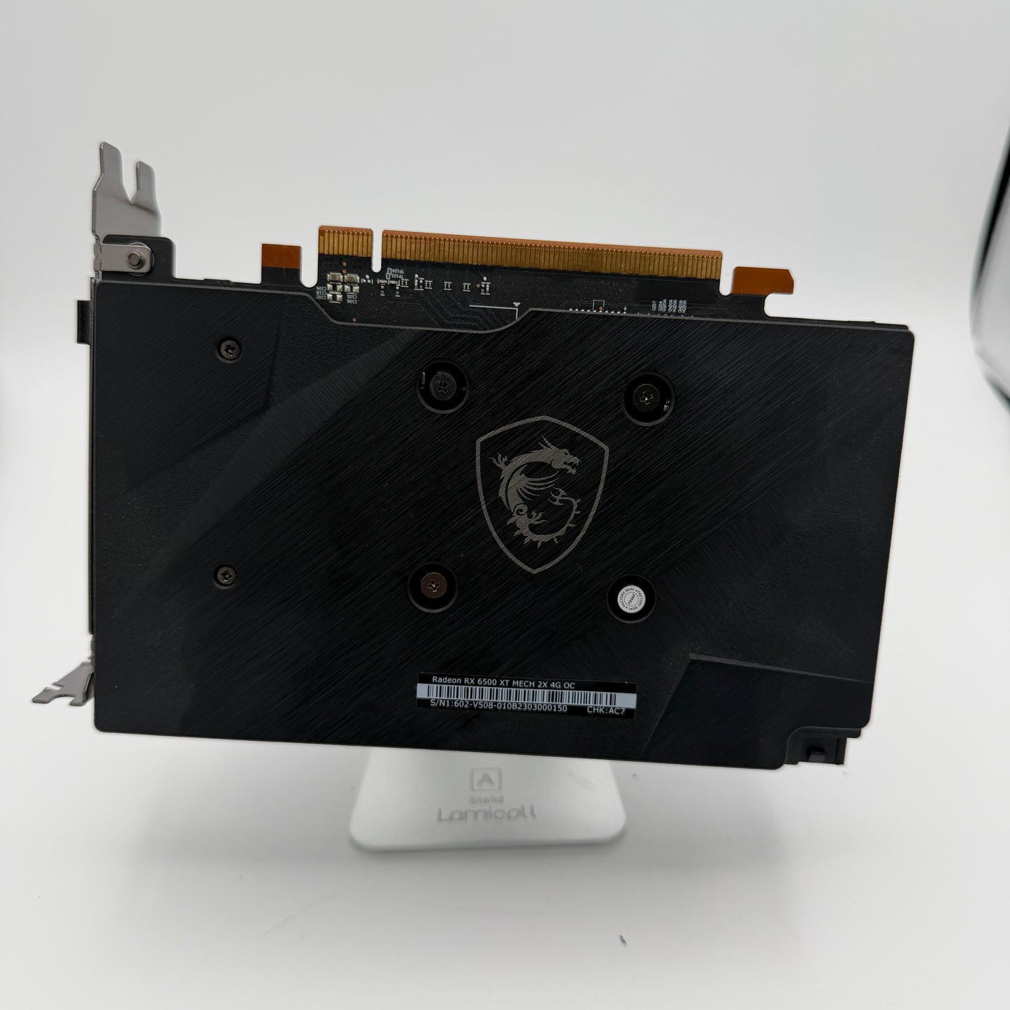 MSI Radeon RX 6500 XT Mech 2X 4G OC Graphics Card Black
