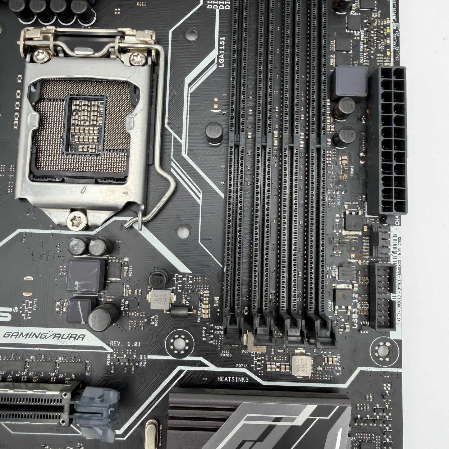Asus Z170 Pro Gaming/ Aura Motherboard - Black - Used