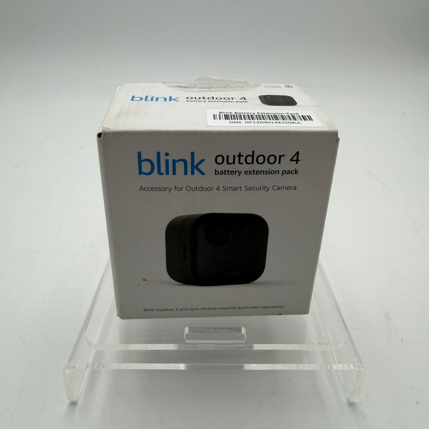 Blink Outdoor 4 Battery Extension Pack Black New Open Box