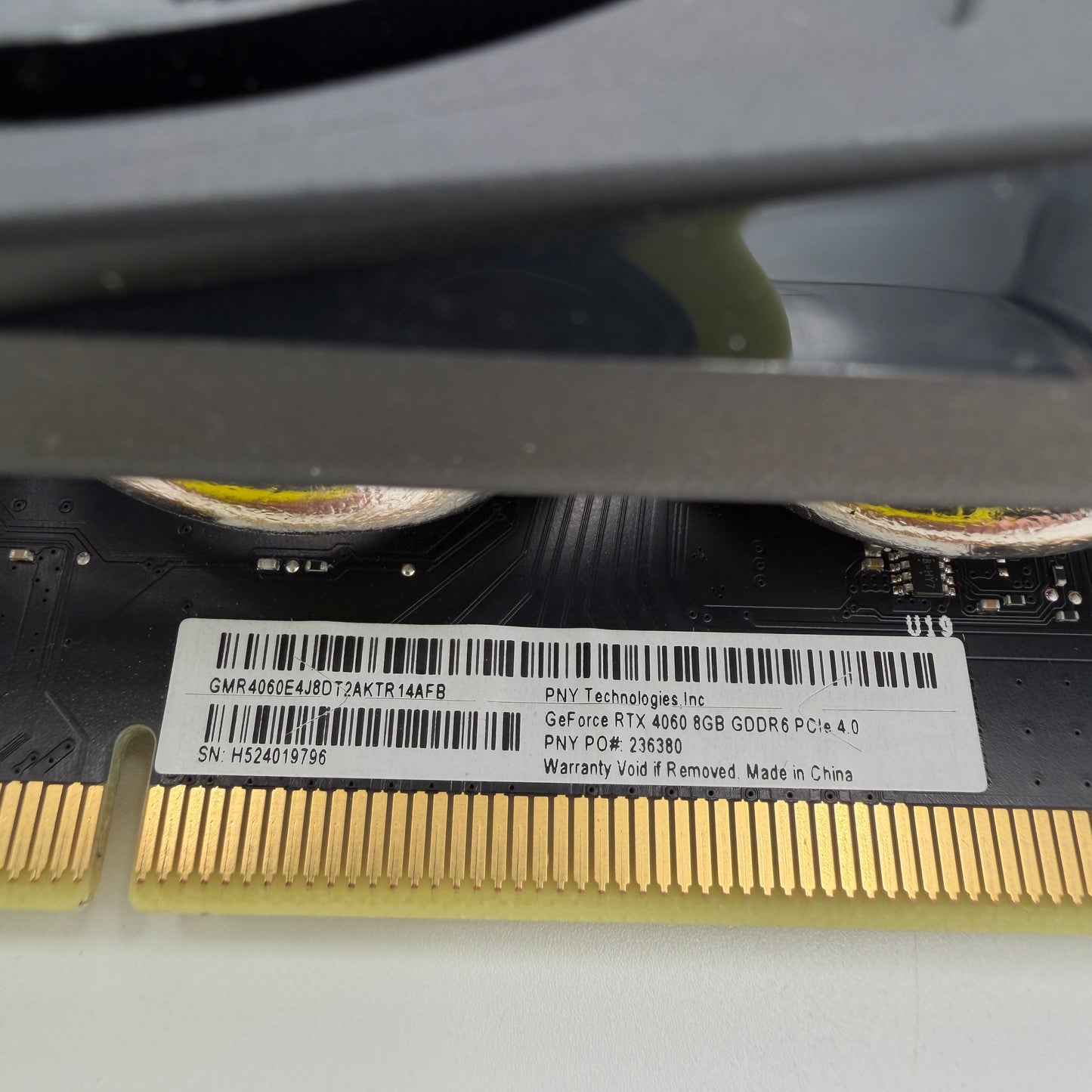 PNY NVIDIA GeForce RTX 4060 8GB GDDR6 Dual Fan HDMI/DP PCIe x16 CUDA Graphics Card