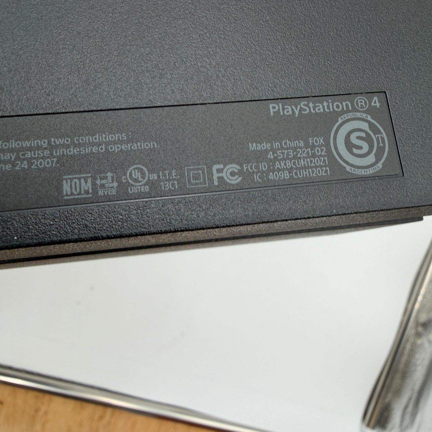 Sony PlayStation 4 CUH-1215A 500GB Black Console Software V 10.50