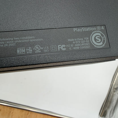 Sony PlayStation 4 CUH-1215A 500GB Black Console Software V 10.50