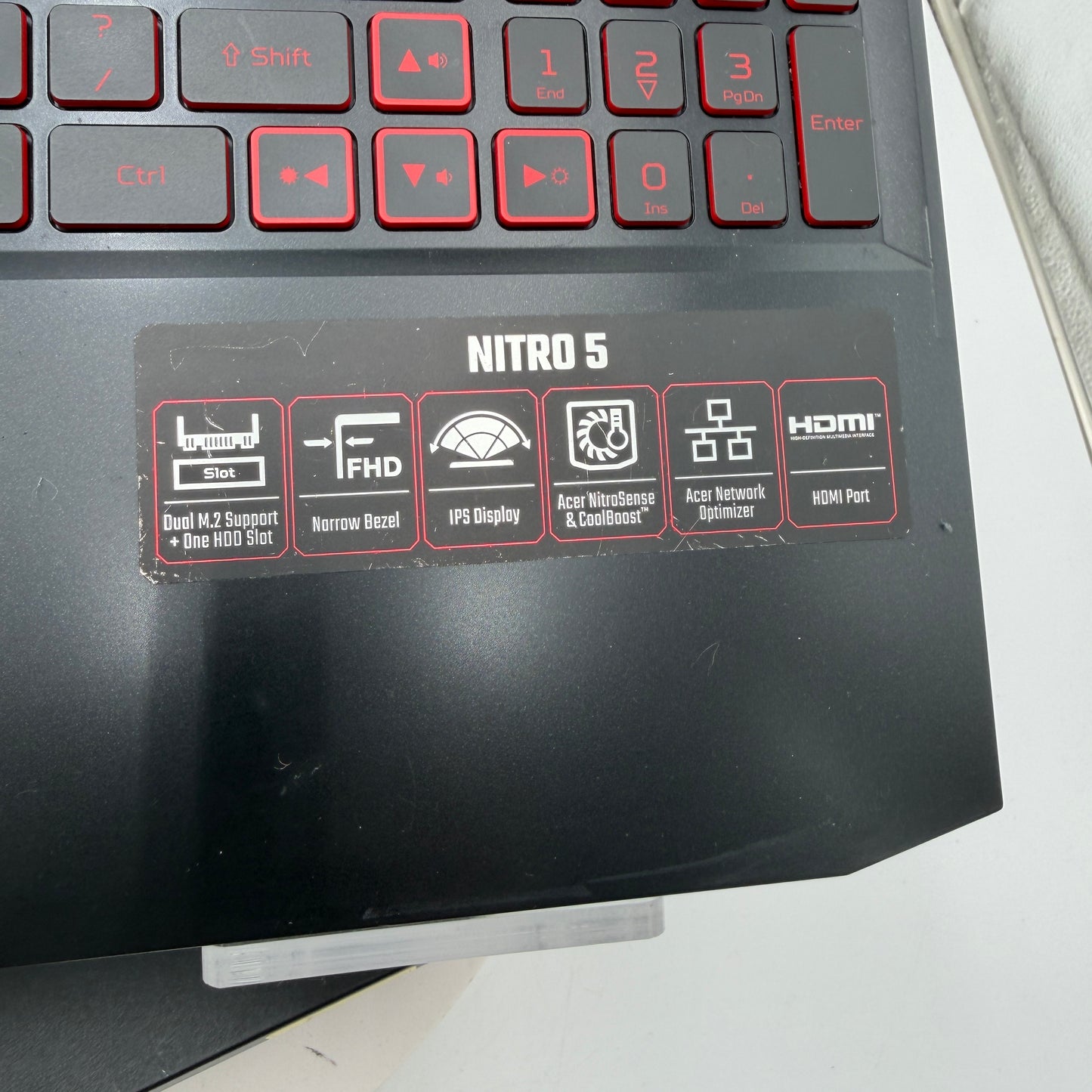 Acer Nitro 5 (AN515-54) 15" Laptop Core i5 8GB RAM 256GB GTX 1650