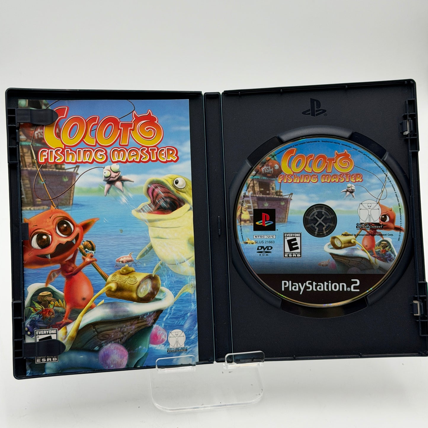 Playstation 2 Cocoto Fishing Master Game CIB