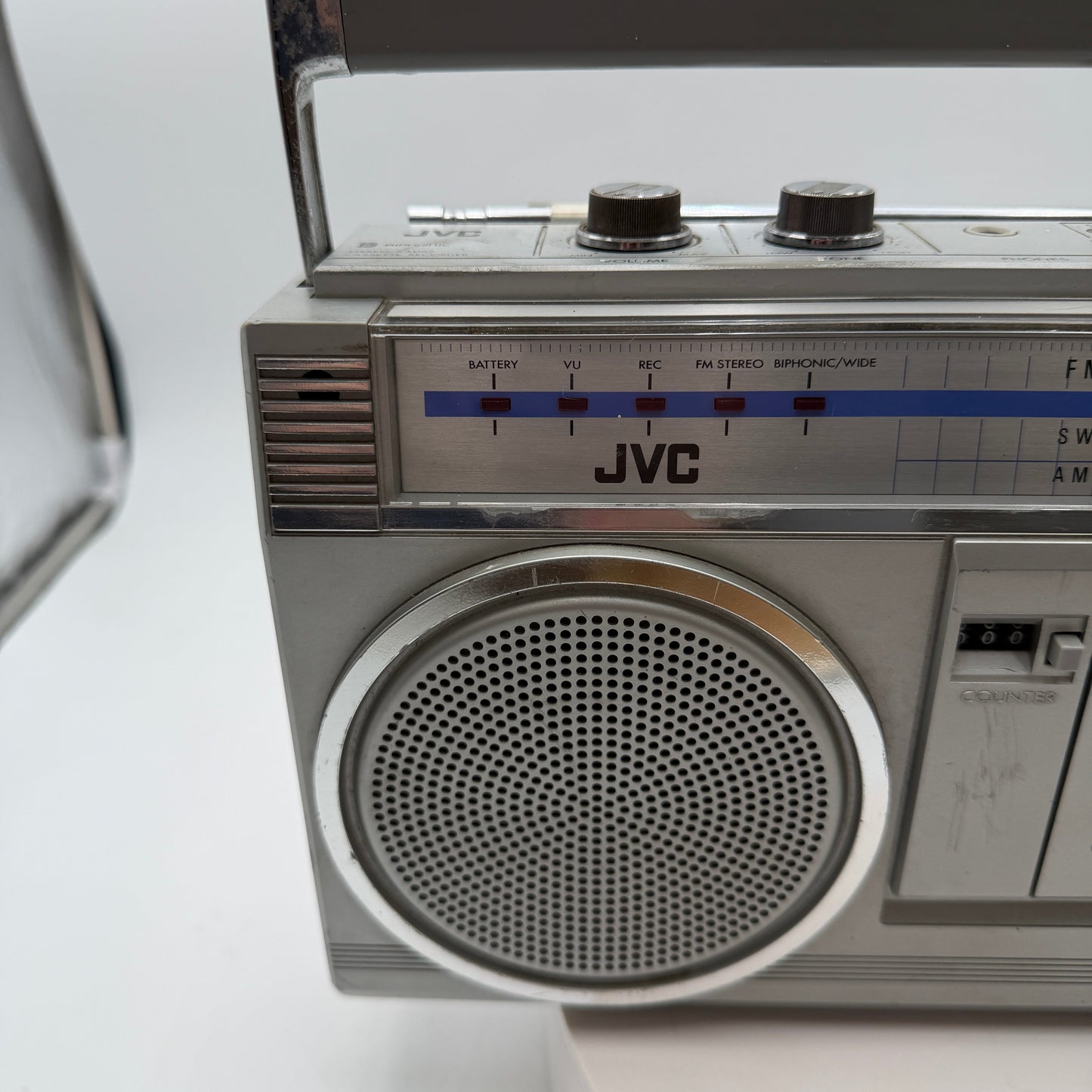 JVC Stereo Radio Cassette Recorder RC-363JW UNTESTED