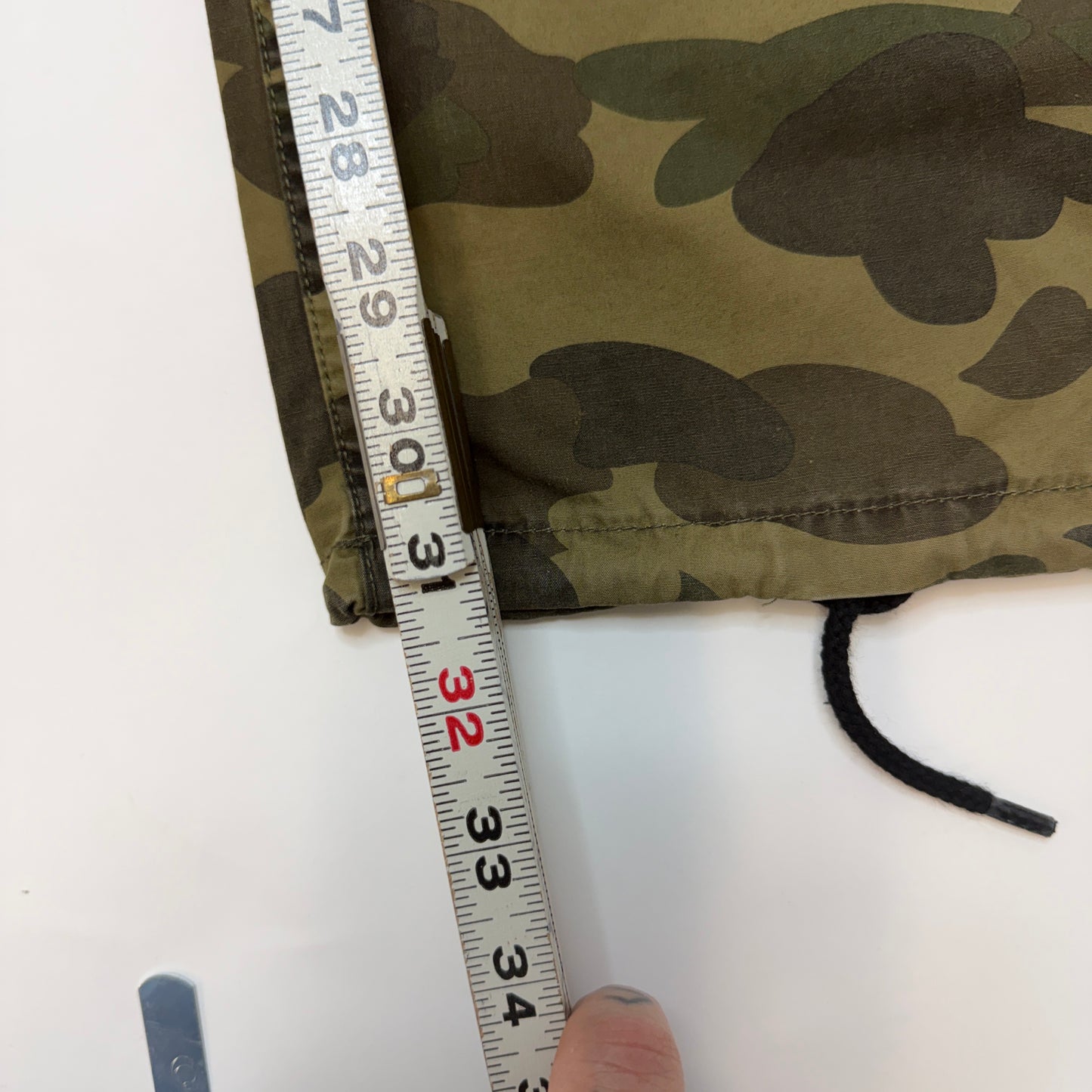 A Bathing Ape BAPE 1st Camo Cargo Pants Men's XL Green Camo Vintage Used