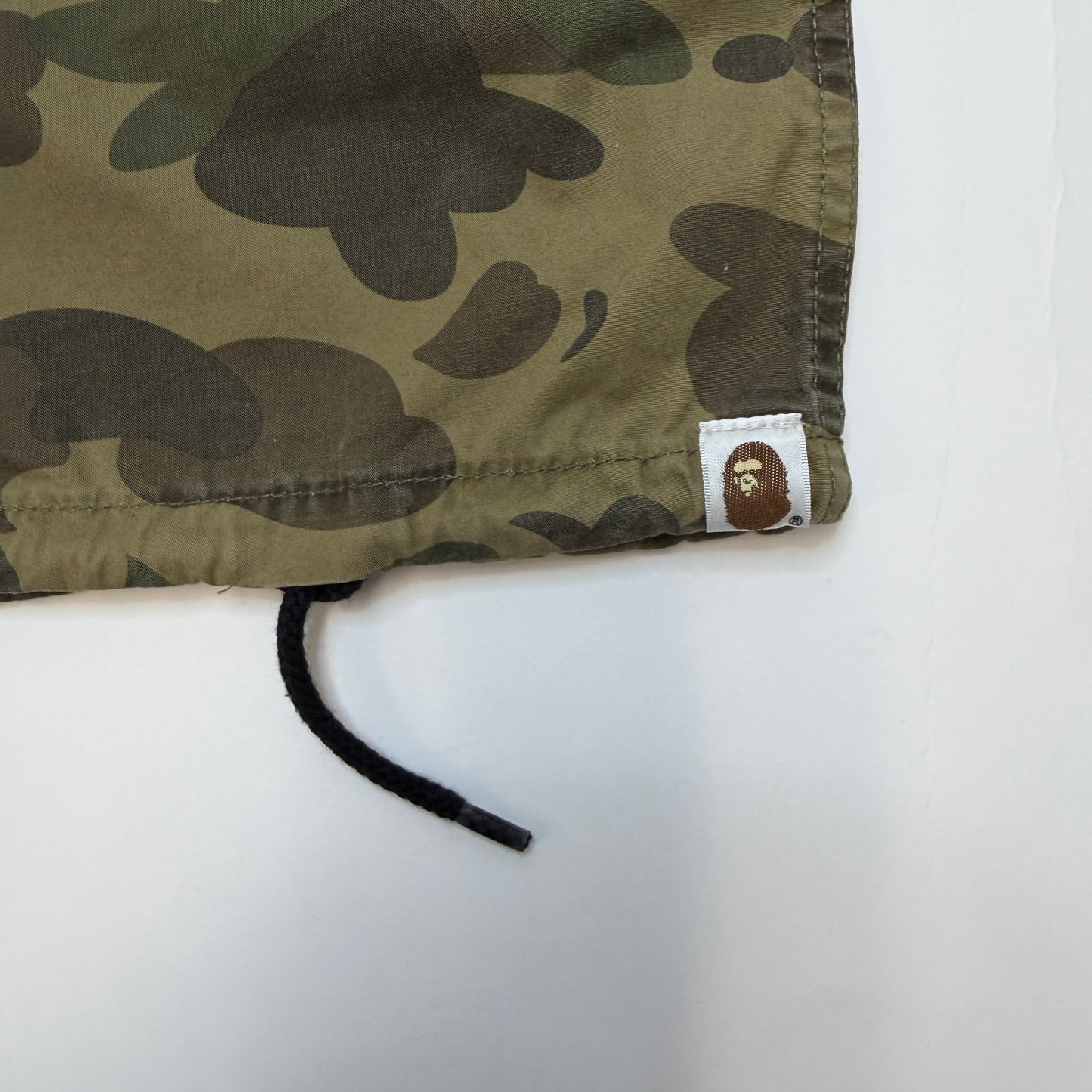A Bathing Ape BAPE 1st Camo Cargo Pants Men's XL Green Camo Vintage Used