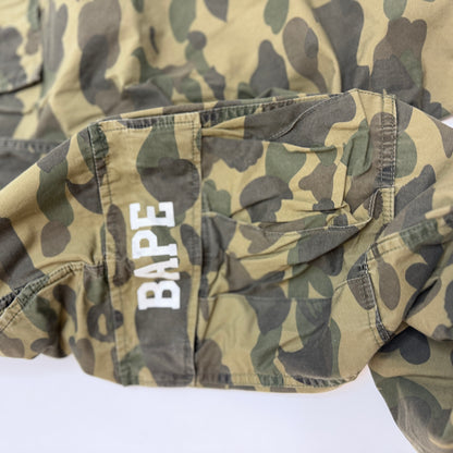 A Bathing Ape BAPE 1st Camo Cargo Pants Men's XL Green Camo Vintage Used