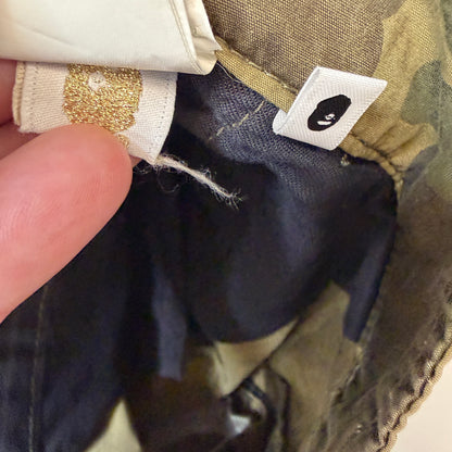 A Bathing Ape BAPE 1st Camo Cargo Pants Men's XL Green Camo Vintage Used