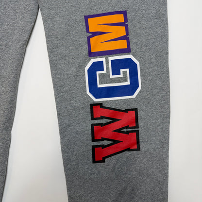 A Bathing Ape BAPE Shark Sweatpants Men's XL Gray Cotton Joggers