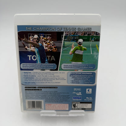Playstation 3 Virtua Tennis 3 Video Game with Box