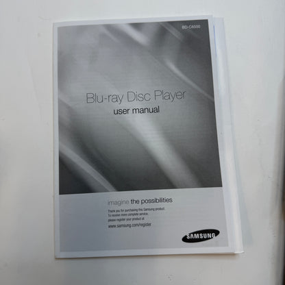 Samsung BD-C6500 Blu-Ray Disc Player Tested NO REMOTE
