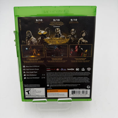 Xbox One Injustice 2 Legendary Edition Video Game with Box and Inserts