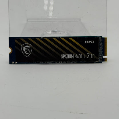 MSI Spatium M450 2TB PCIe 4.0 NVMe M.2 SSD Drive