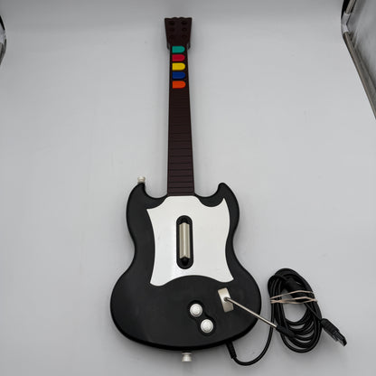 Sony Guitar Hero Gibson Red Octane SG Controller for PS2 Wired Tested - Black