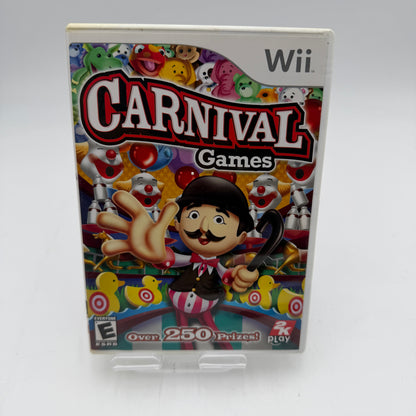 Nintendo Wii Carnival Games Video Game with Box