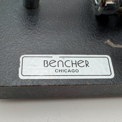 BENCHER BY-1 Iambic Paddle Morse Code Key Black READ