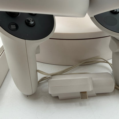 Oculus Meta Quest 2 128GB White VR Headset with 2 Controllers