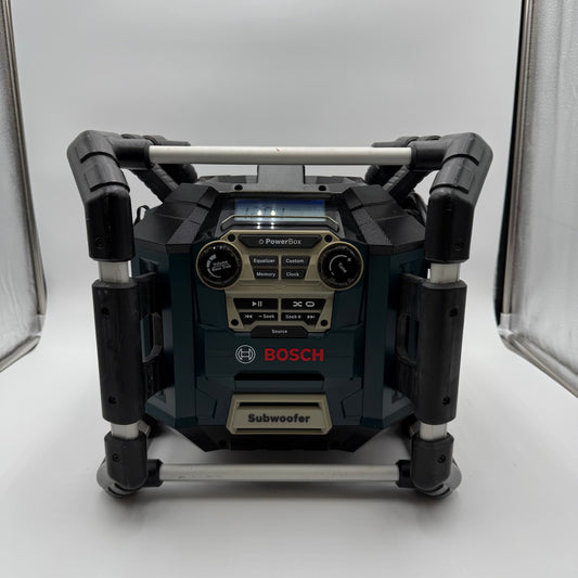 BOSCH PB360S Power Box Jobsite Radio - Green Speaker - Used
