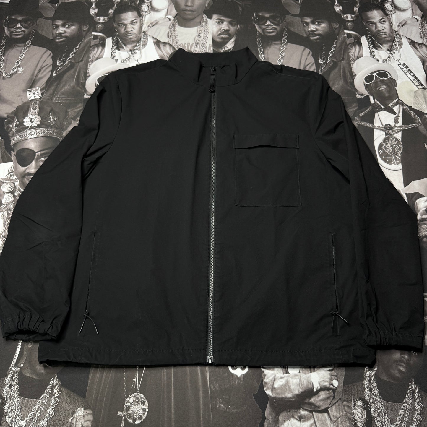 BR Standard Banana Republic Motion Tech Jacket SZ XL Black
