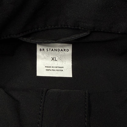 BR Standard Banana Republic Motion Tech Jacket SZ XL Black